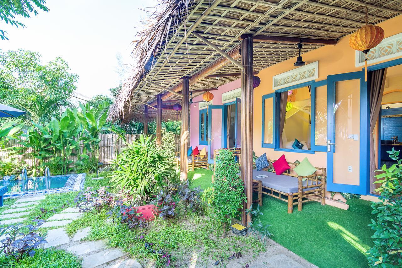 An Bang Beach Happy Village Hội An Buitenkant foto